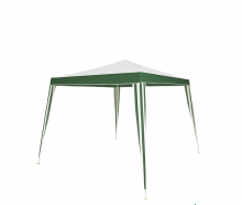 Садовый тент шатер Green Glade 2,4x2,4 м (бело-зеленый)